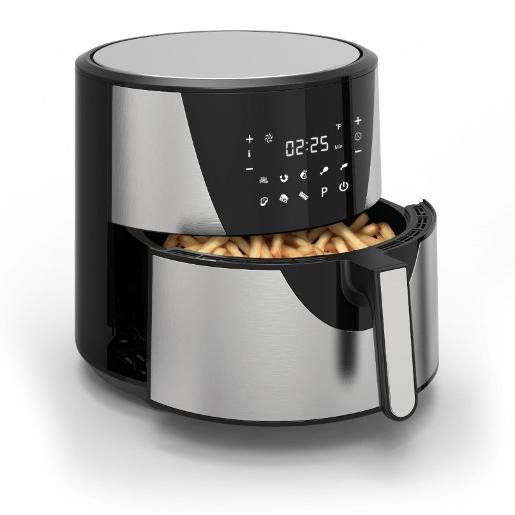 Daewoo Air Fryer 5.5 Lit Digital Stainless