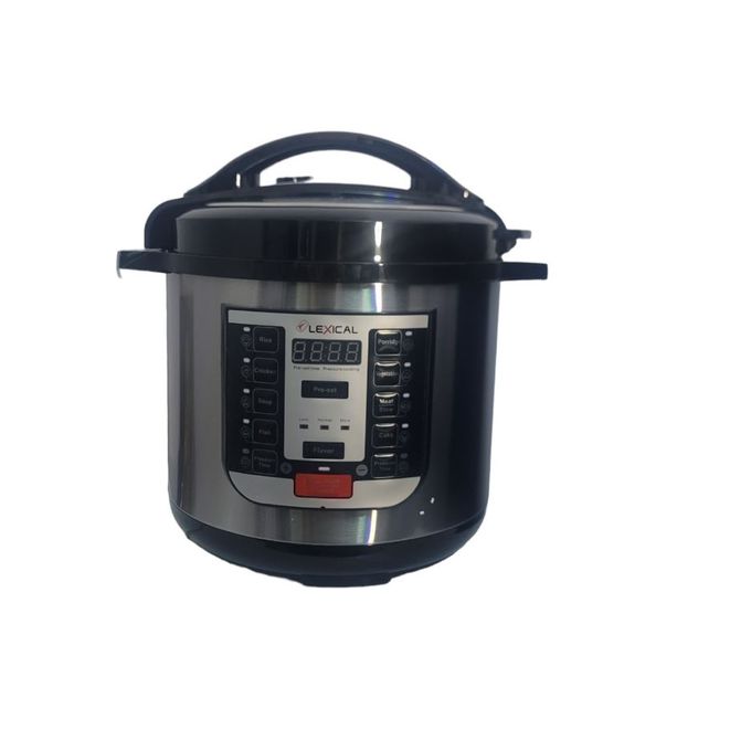 Lexical Electric Pressure Cooker, 1000Watts, Stainless Steel