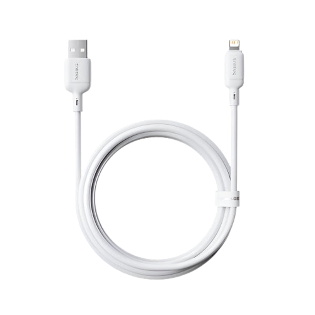 Baseus Silky Series USB-A to Lightning Fast Charging Cable 2M 2.4A Moon White