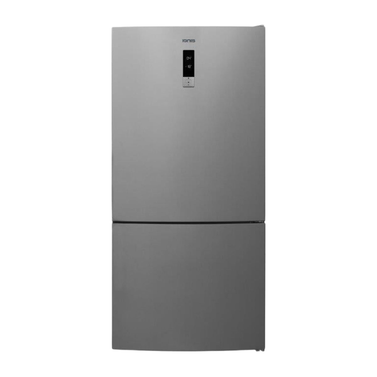 IGNIS Bottom Freezer Refrigerator A+, Safety System, 400Lit, Silver