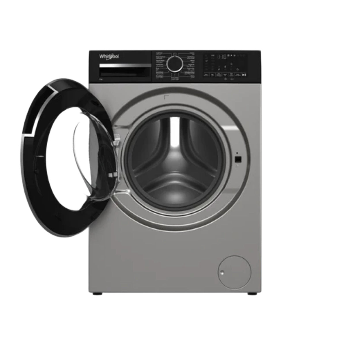 Whirlpool Front Load Washing Machine 8KG 1200RPM A+++ Silver — WFL 08122S SBMJ