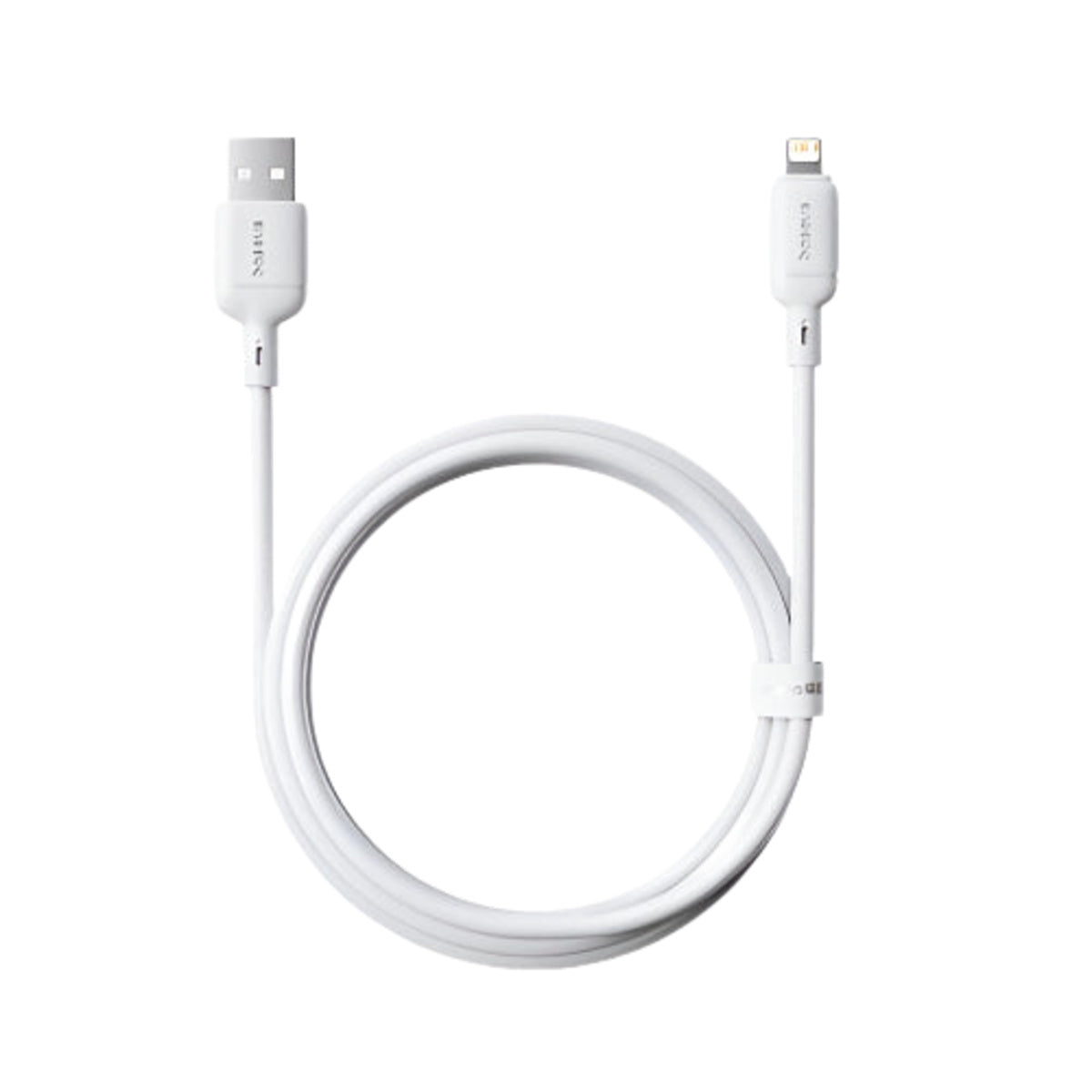 Baseus Silky Series USB-A to Lightning Fast Charging Cable, 1m, 2.4A, Moon White