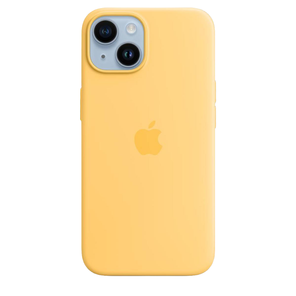 Iphone 14 Silicone Case With Magsafe - Sunglow