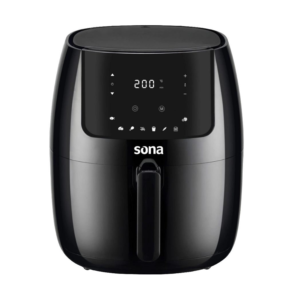 Sona Air Fryer, 7Lit, Black