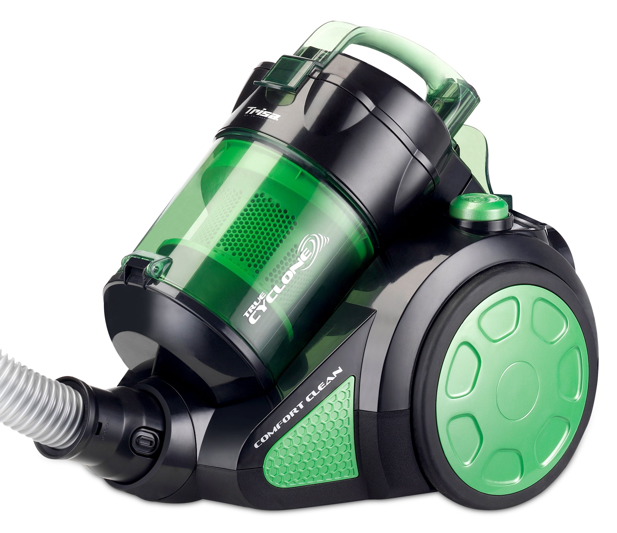 Trisa Vacuum Cleaner, True Cyclone Comfort Clean, 800Ml, 700Watts, Green