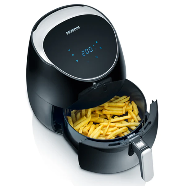 Severin Air Fryer, Air technology Ceramic 8 Automatic, 5Lit, 2000Watts, Black