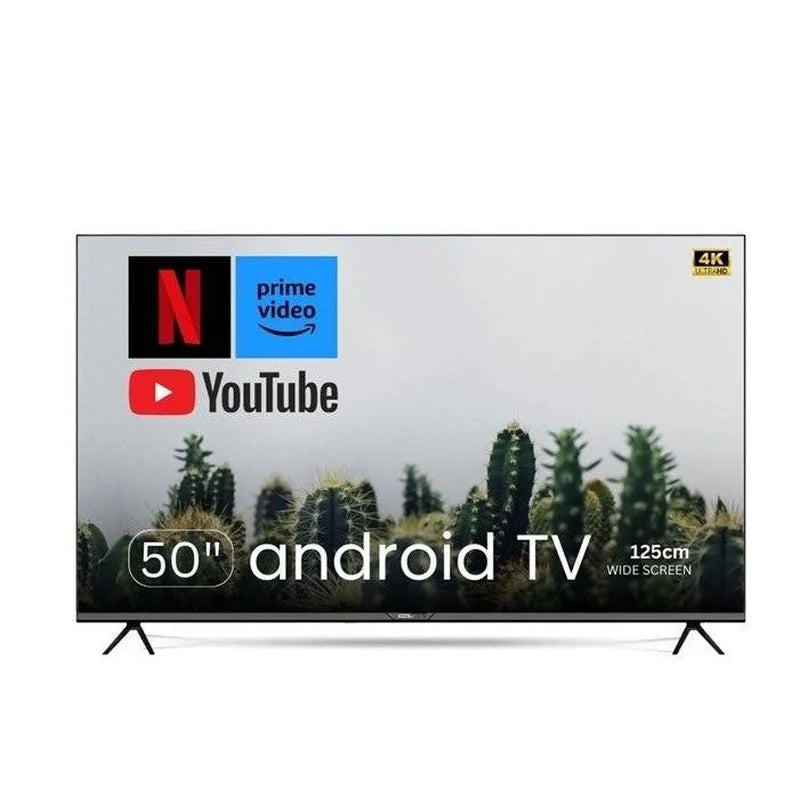 National LED TV 50Inch 4K, Smart Android TV, 2HDMI
