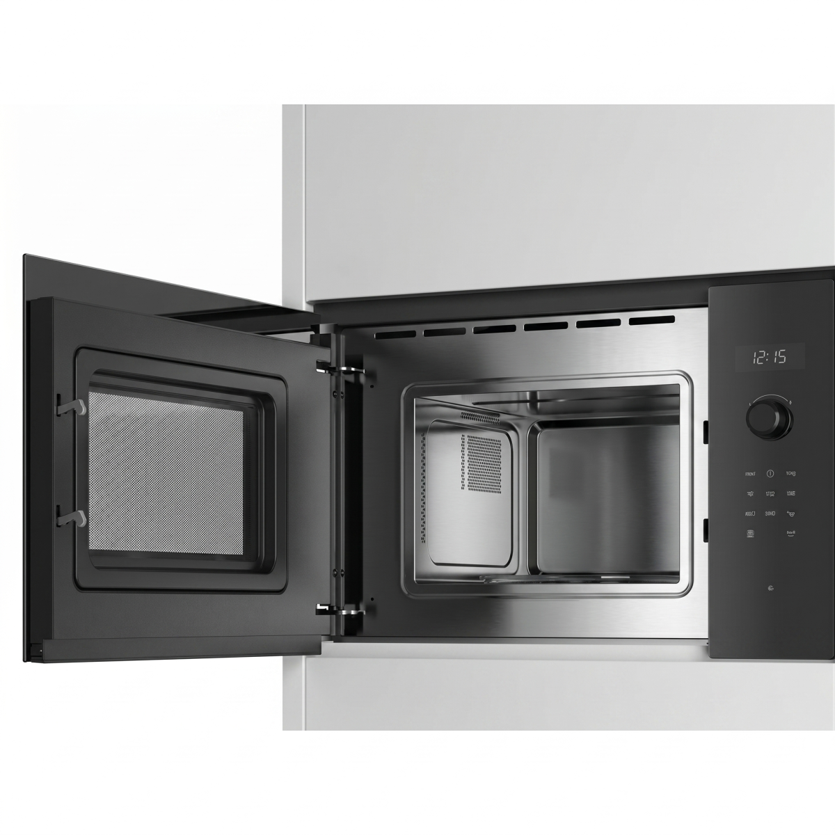 Bosch Built in Microwave, 60Cm, Series6, 800Watts, 20Lit, Black