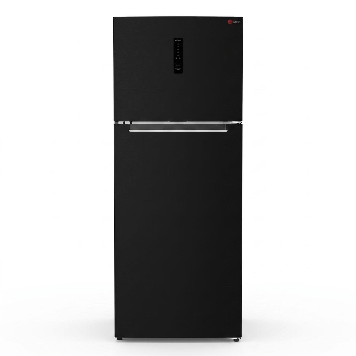MEC Refrigerator Top Mount A++, No frost, Inverter, 448Lit, Internal Handle FN, Black