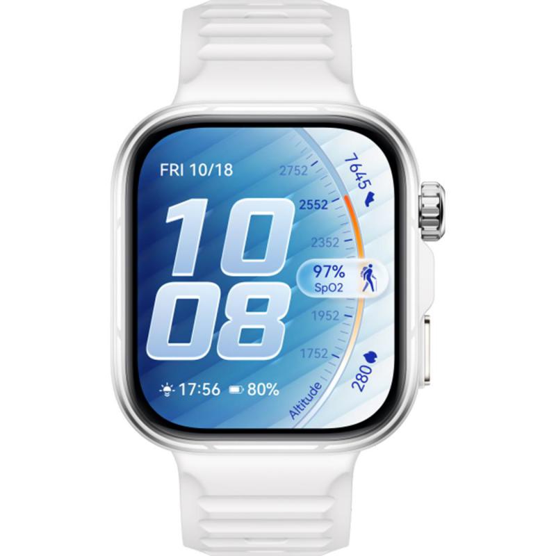 Huawei Smart Watch Fit 5Pro, Up to 10Days Battery Life, Works with Android & IOS, White
