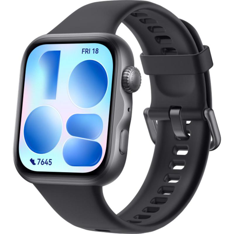 Huawei Fit Smart Watch 5, 10Days Battery Life, Works with Android & IOS, Black