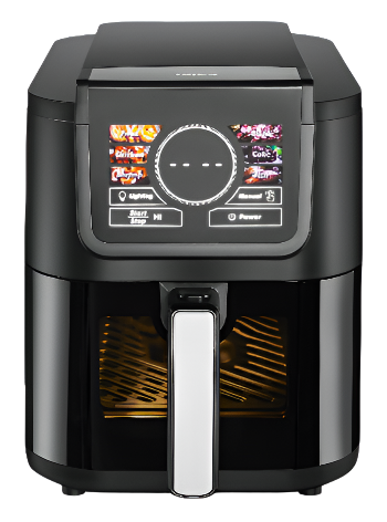 Trisa Hot Air Fryer, AI Fry Pro, 5LIt, 1500Watts, Black