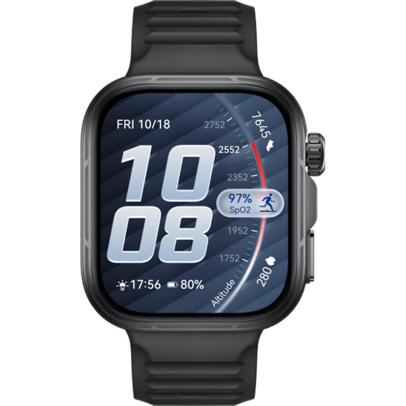 Huawei Smart Watch Fit 5Pro, Up to 10Days Battery Life, Works with Android & IOS, Black
