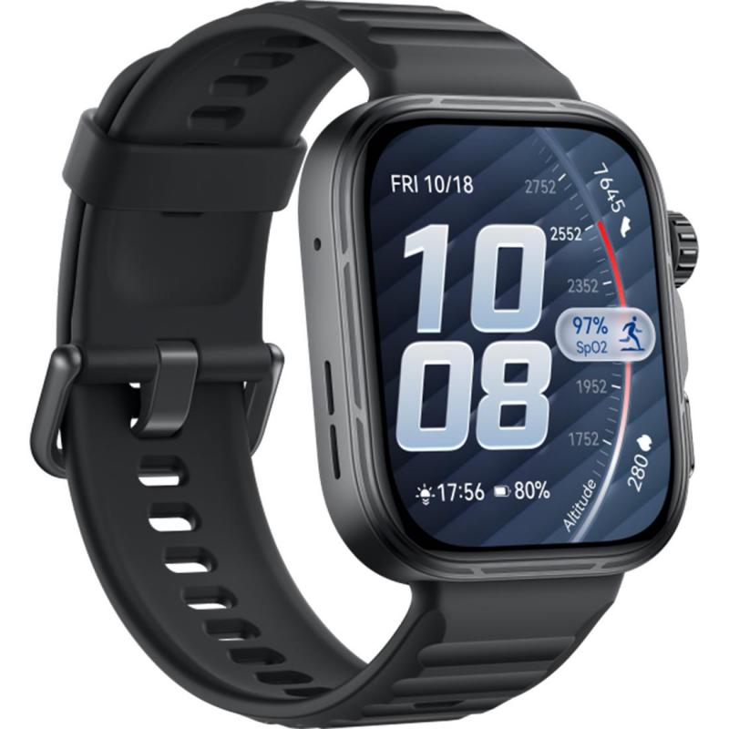 Huawei Smart Watch Fit 5Pro, Up to 10Days Battery Life, Works with Android & IOS, Black