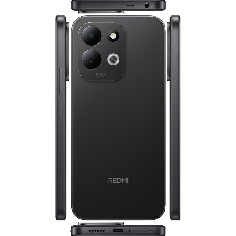 Xiaomi Redmi 17 4G, 4GB & 128GB, 6.9Inch ,7500Mah, Black