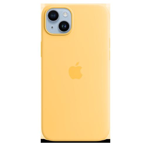 A/Apple iPhone 14 Plus Silicone Case with   MagSafe - Sunglow