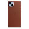 Apple iPhone 14 Plus Leather Case with   MagSafe - Umber