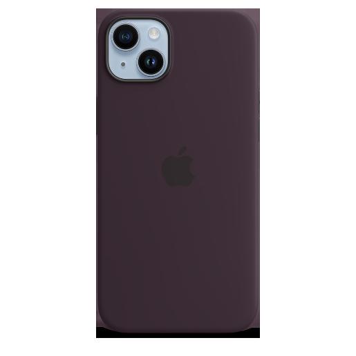 A/Apple iPhone 14 Plus Silicone Case with   MagSafe - Elderberry