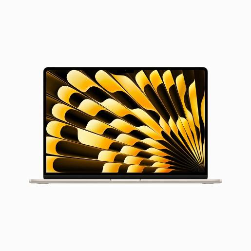 A/Apple 15-inch MacBook Air:M2, 8-core CPU,10-core GPU,256GB-Starlight