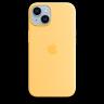 APPLE IPHONE 14 SILICONE CASE WITH MAGSAFE - SUNGLOW