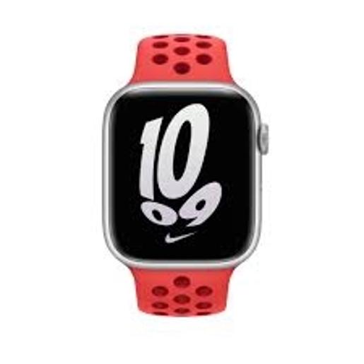 A Apple  / 45mm Bright Crimson/Gym Red Nike Sport Band