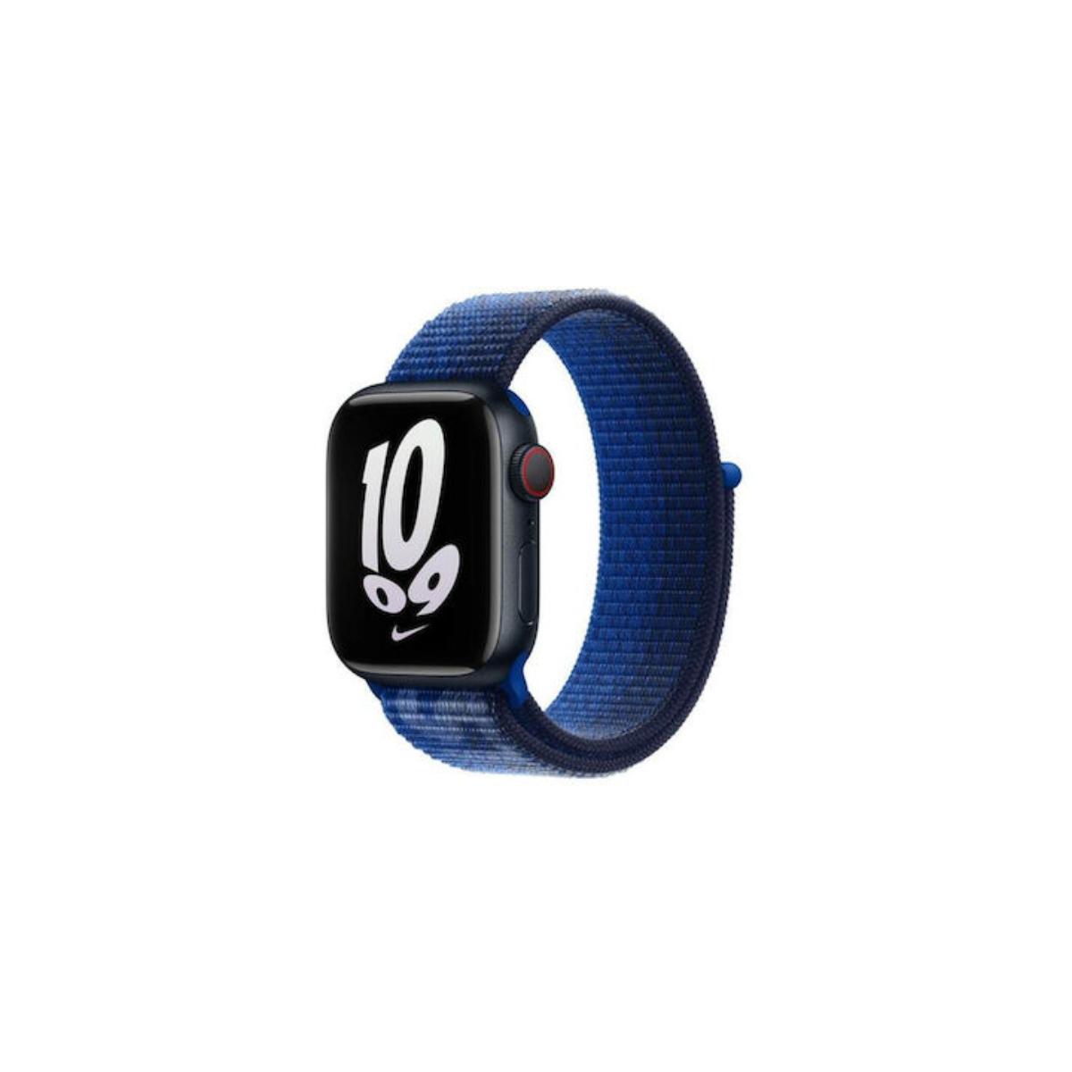 41mm Black/Blue Nike Sport Loop - Apple
