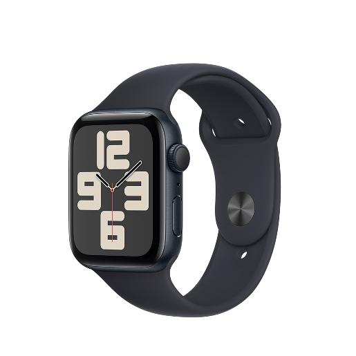 A /Apple Watch SE GPS 40mm Midnight Aluminium Case with Midnight Sport Band - S/M