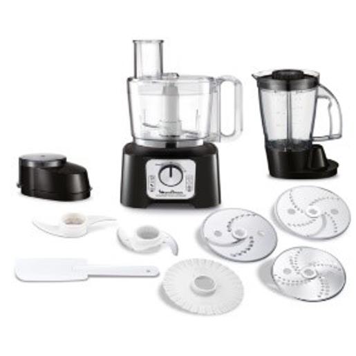 MOULINEX DOUBLE FORCE COMPACT FOOD PROCESSOR 29FUNCTIONS 800W