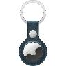 APPLEA AirTag Leather Key Ring - Baltic Blue