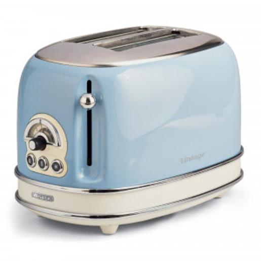 05  / Ariete Toaster 2slice, 810W,6 toasting levels,Blue,Functions delete/defrost/heating,Automa