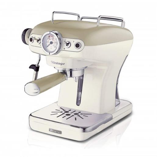 13 / Ariete Espresso machine 900W,Beige, Tank capacity: 0,9 lt, Dual-function filter for 1-cup