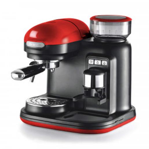00 / Ariete Espresso maker 1080W,Stean pressure 15 Bar,RED 1.5 ltr, Filter holder: 1 cup filter
