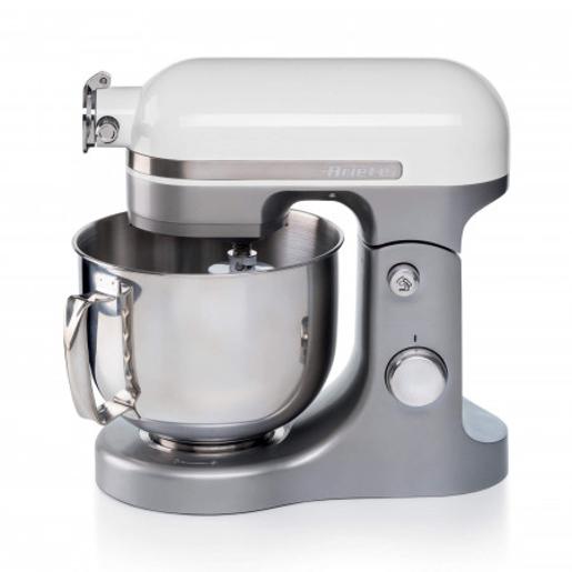 01 / Ariete Stand mixer 1600W,Stainless steel bowl Capacity 5,5 L,White, 11 Variable speeds Att