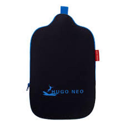 Hugo Frosch Eco Hot Water Bottle Comfort Neoprene Cover 2.0ltr Hugo Neo 3145 Black