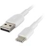 Belkin BOOST CHARGE USB-A to USB-C Cable 1M White
