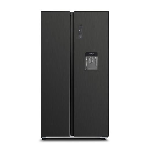 CHiQ Refrigerator Side By side Dark Inox 525 L A  Inverter  Total no frost design