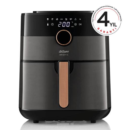 AR2074-B / Arzum Air Fryer   6 L   1750 Watt   60 min timer   8 different preset programs    copper