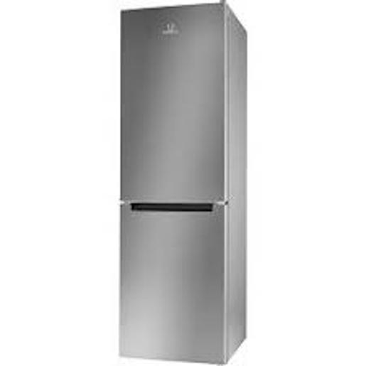 INDESIT fridge 60cm  328L  A energy  stainless steel