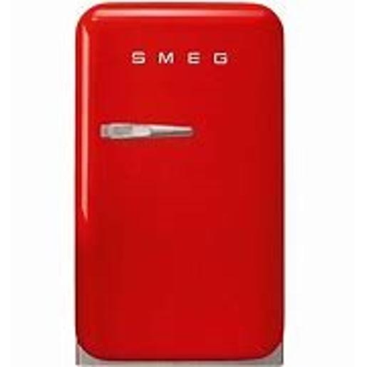 Smeg 50's Undercounter Refrigerator | Color: Red | Capacity (ltr): 134