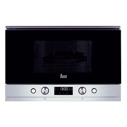 Teka Microwave 22ltr Steel  5 microwave power levels  Ceramic oven bottom  cooking fun