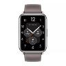 Huawei Wearable Watch Fit 2 Leather Nebula Gray Leather Strap