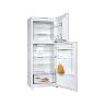 BOSCH free-standing fridge-freezer with freezer at top 178 x 70 cm White