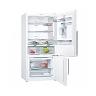 Bosch Bottom fridge with freezer 186x86 cm white (with anti-fingerprint) 684L , A++