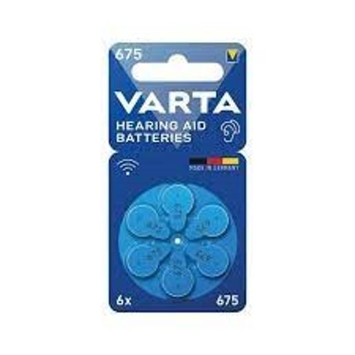 Varta  HEARING AID BATTERIES 675