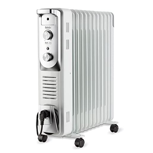 Fakir Oil Filled Radiator,White, power: Electricity, 11 elements, safety system