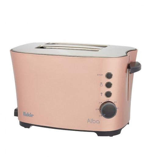 Fakir Toaster,Rosie 2 Slice ,850W,Toasting level 7,Defrost Feature,Reheat Feature,Stop