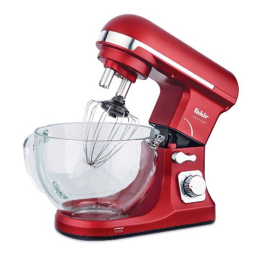 Fakir Stand Mixer,4 ltr, Latte, stainless steel mixing bowl,1200 W, 6-stage speed setting