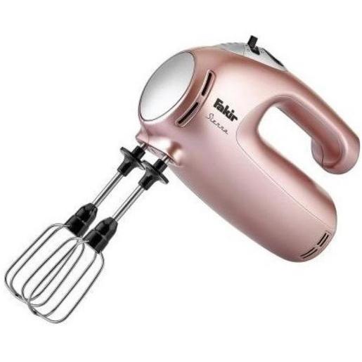 Fakir Hand mixer Rouge 425w,4 Speed+Turbo,2 stainless steel whisk attachments,2 stain