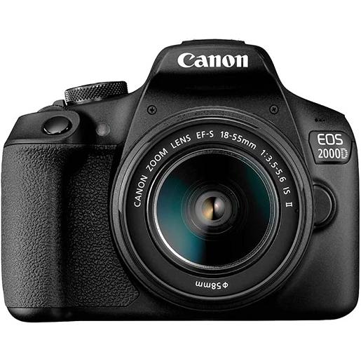 2728C022AA/CANON EOS 2000D +EF-S18-55ISII+EF50MM1/2SLR BLACK 24 6400