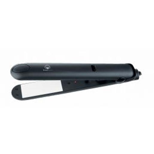 Home Electric Hair straightener | Color: black | Plates size (mm): 28 | Heat: YES | Plates Mat